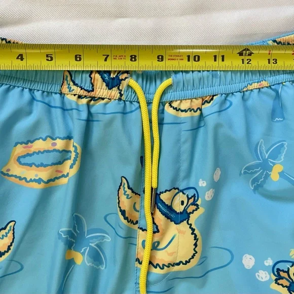 Mens Swim Shorts with Liner Quick Dry with Zipper Pockets Size Large - Picture 7 of 9